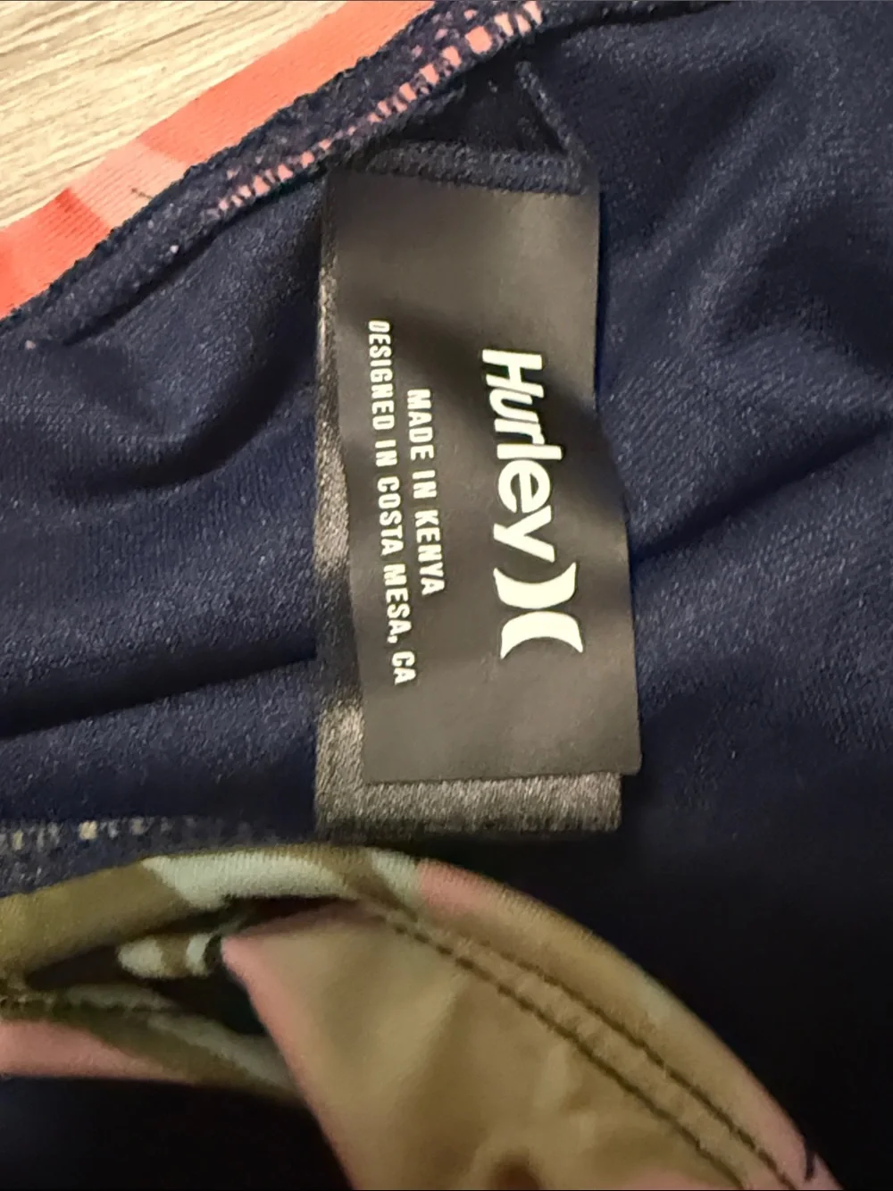 Hurley colorful floral